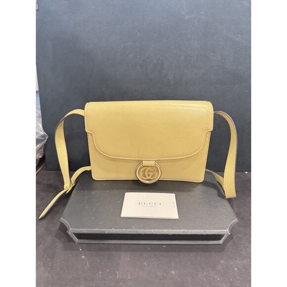 Gucci Leather GG Ring Shoulder Bag 325419 - Picture 1 of 16